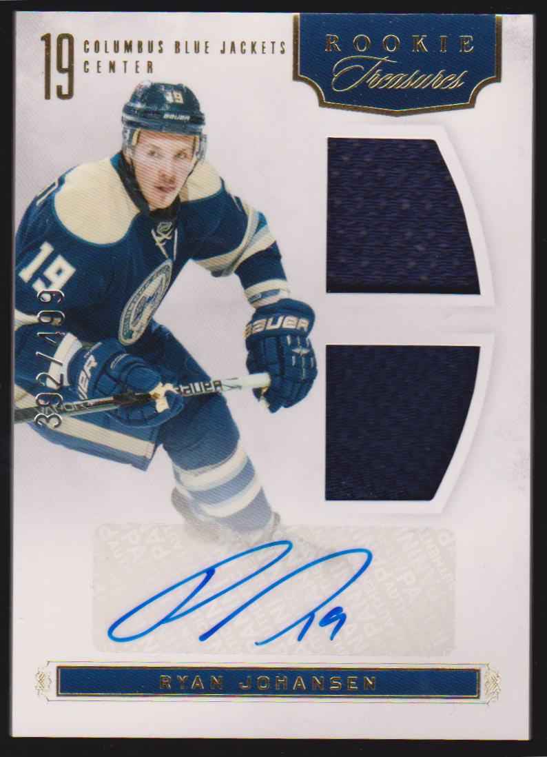(image for) 2011-12 Panini Rookie Anthology #123 Ryan Johansen Jerseys AUTO RC 392/499