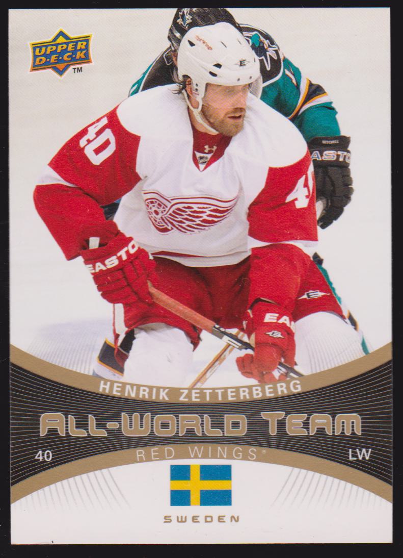 (image for) 2010-11 Upper Deck All World Team #AW15 Henrik Zetterberg