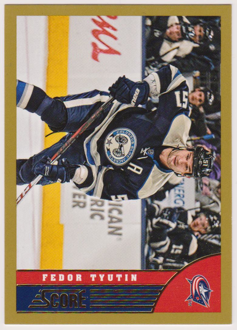 (image for) 2013-14 Score Gold #136 Fedor Tyutin