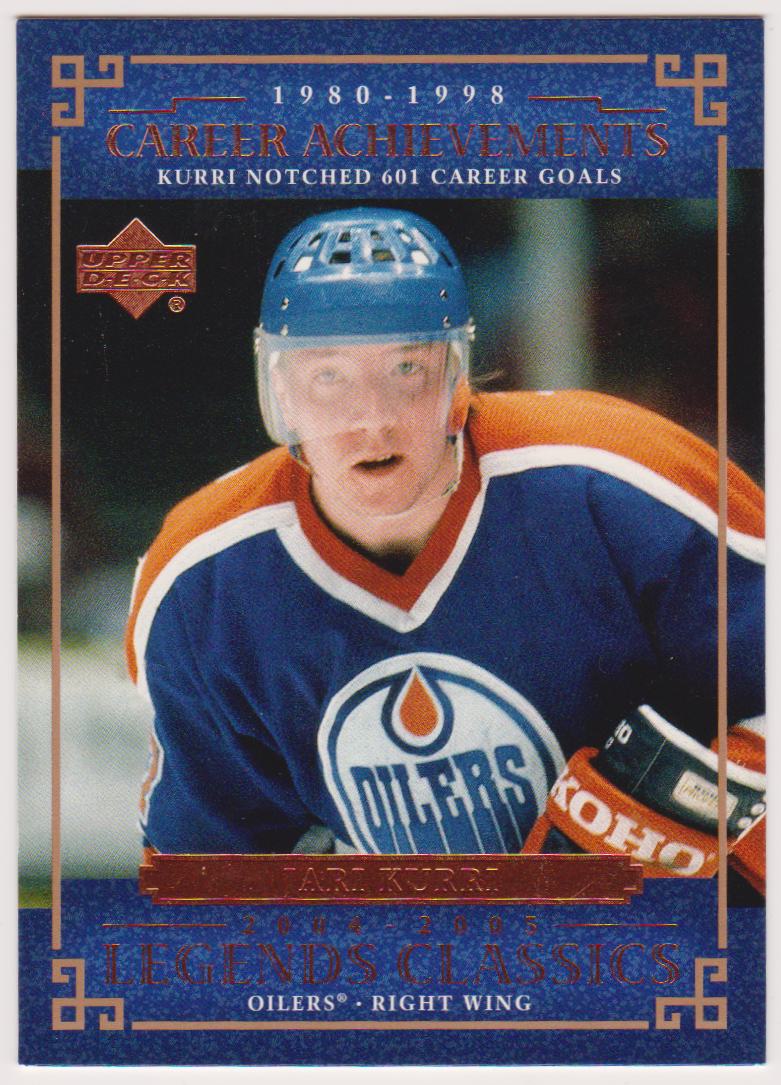 (image for) 2004-05 UD Legends Classics #67 Jari Kurri