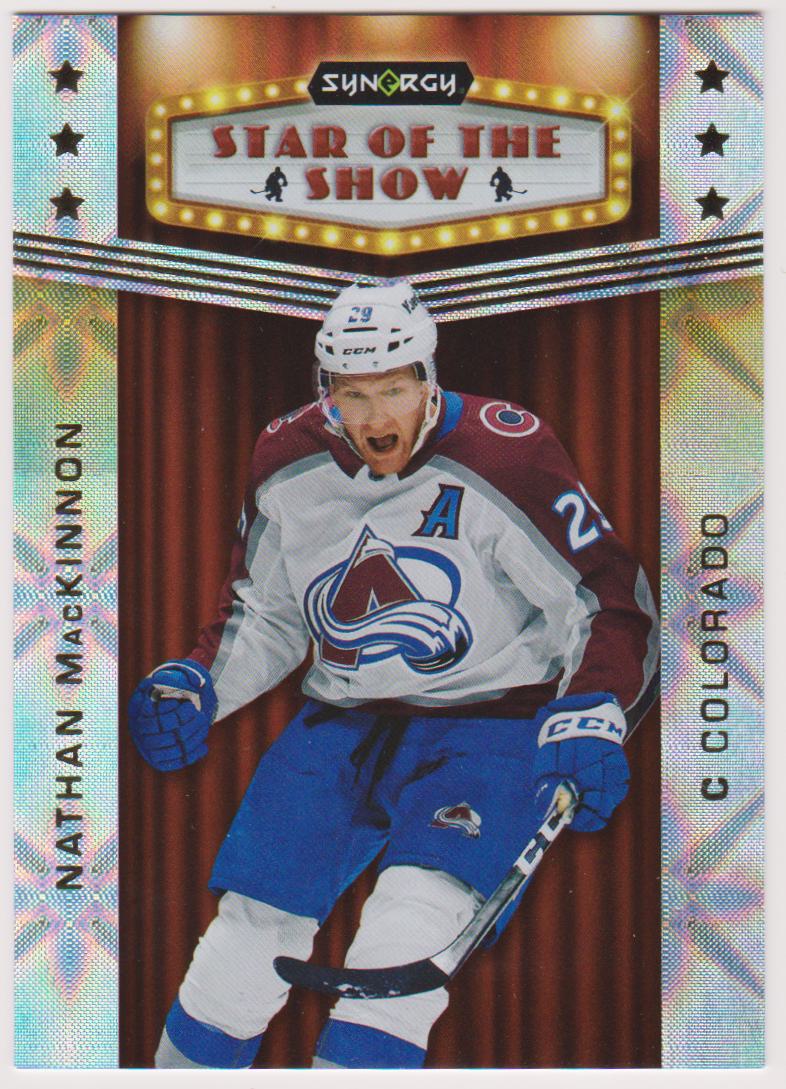 (image for) 2023-24 Synergy Star Of The Show #SOS1 Nathan MacKinnon
