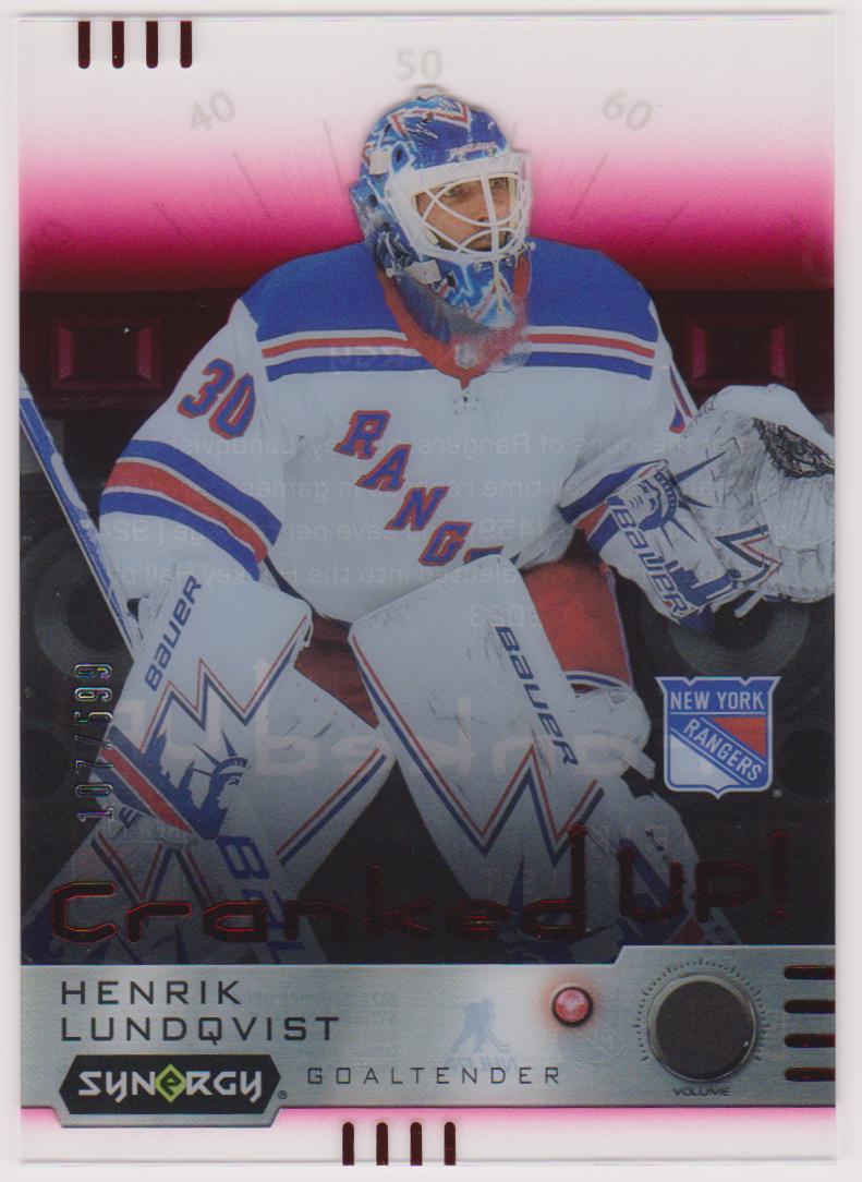 (image for) 2023-24 Synergy Cranked Up Red #CRHL Henrik Lundqvist 107/599