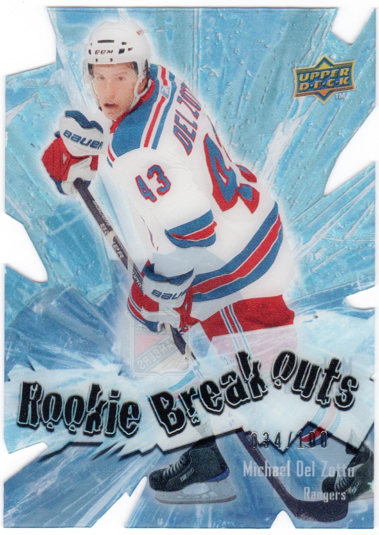 (image for) 2009-10 Upper Deck Rookie Breakouts #RB15 Michael Del Zotto