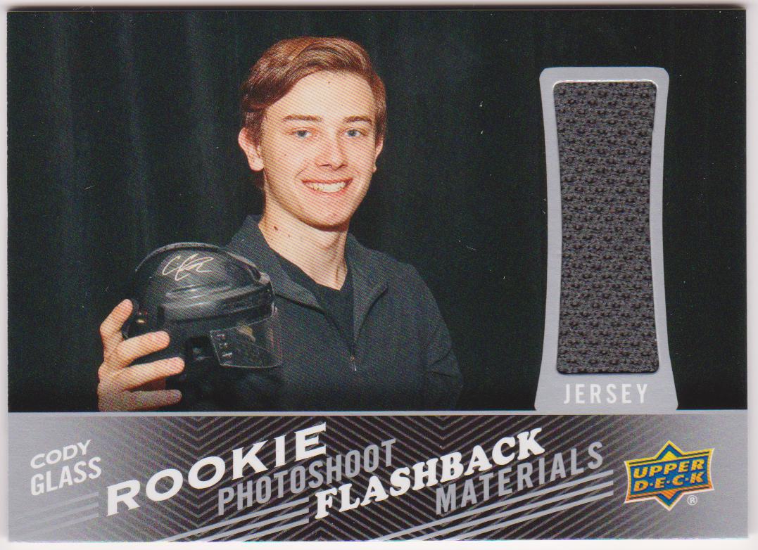 (image for) 2019-20 UD Rookie Photoshoot Flashback #RPFCG Cody Glass