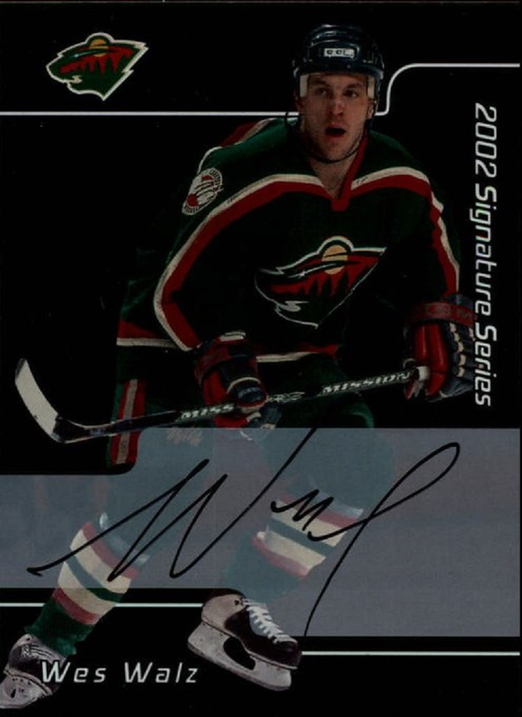(image for) 2001-02 BAP Signature Series Autographs #78 Wes Walz