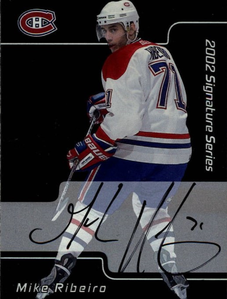 (image for) 2001-02 BAP Signature Series Autographs #237 Mike Ribeiro