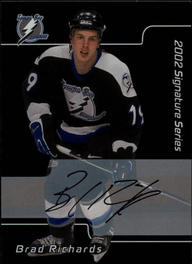 (image for) 2001-02 BAP Signature Series Autographs #26 Brad Richards