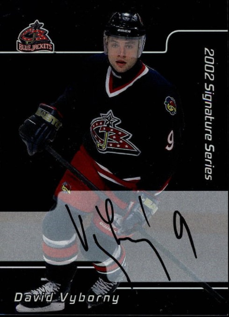 (image for) 2001-02 BAP Signature Series Autographs #131 David Vyborny