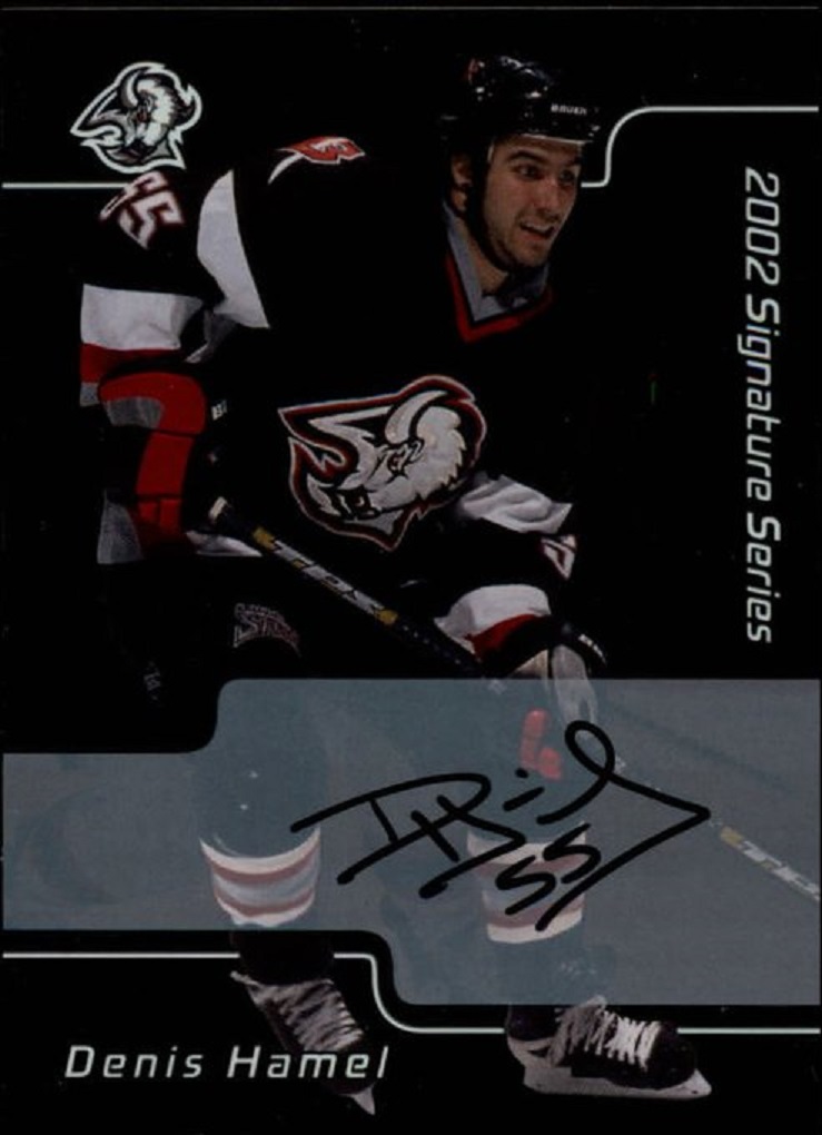 (image for) 2001-02 BAP Signature Series Autographs #31 Denis Hamel